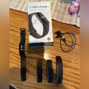 Fitbit Charge Three Advanced Fitness Tracker